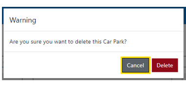 Confirmation message
