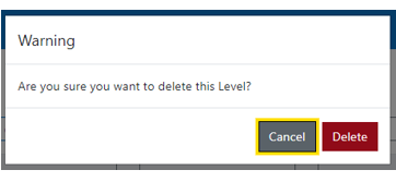 Confirmation message