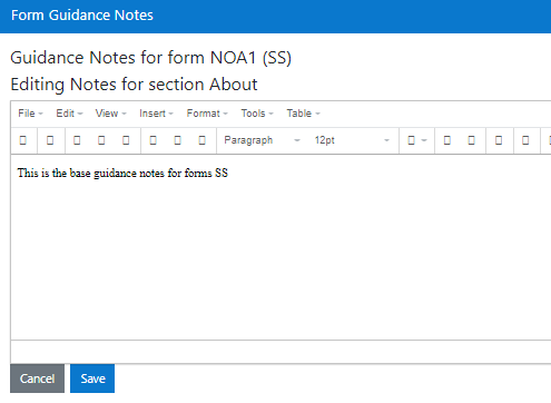 Form Types